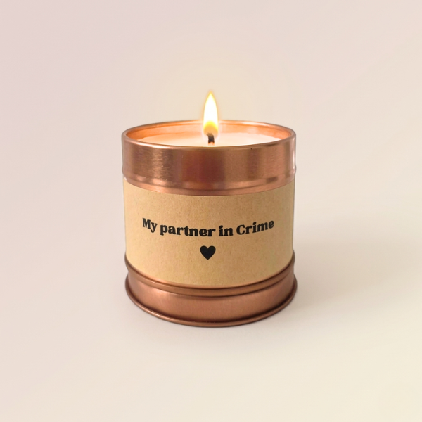 Bougie parfumée - My partner in Crime - 100gr