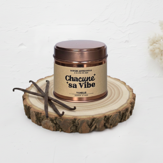 Bougie Vanille - 200gr